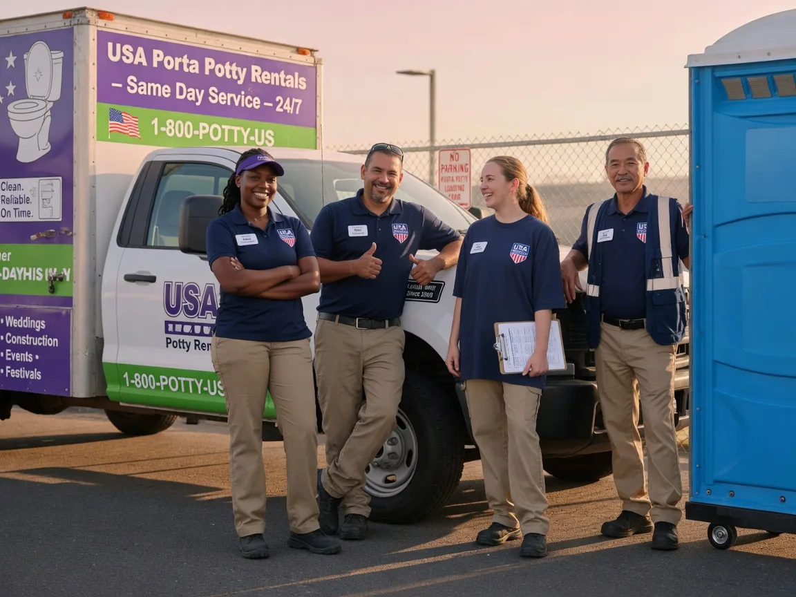 Porta Potty Rental company in Potterville, MI