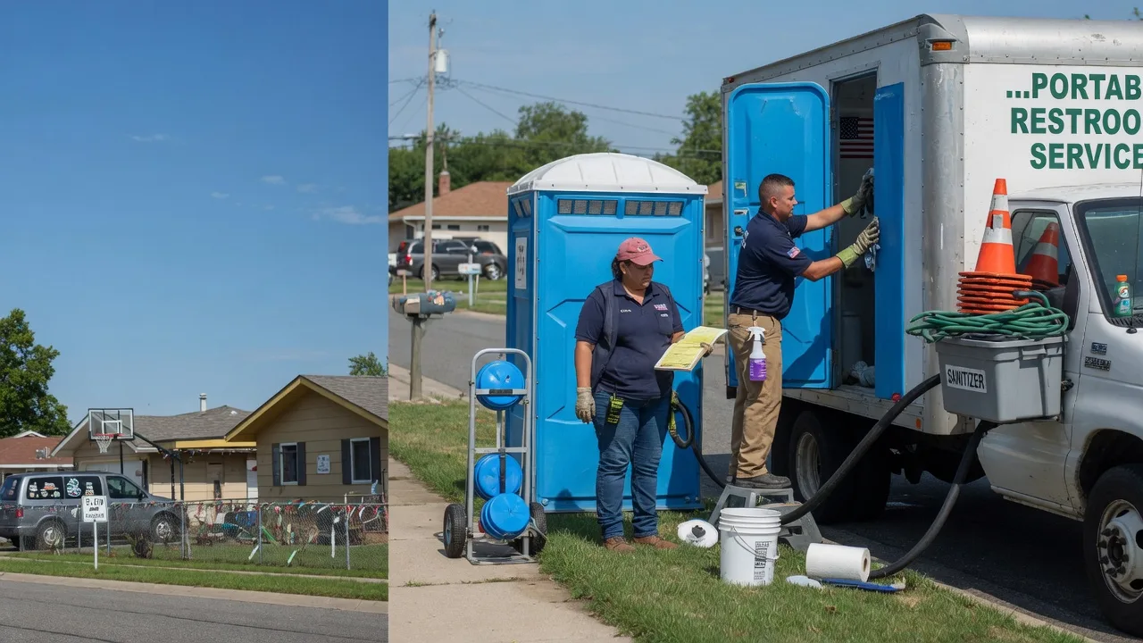 Portable Toilet Rental in Potterville, MI near me